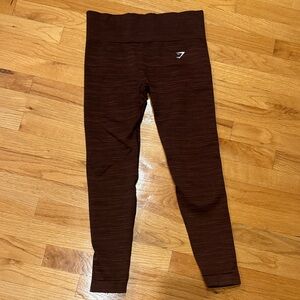 Gymshark Dark Brown Leggings